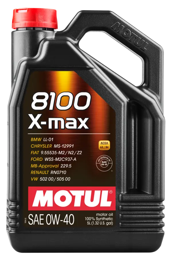 MOTUL 8100 X-MAX 0W-40